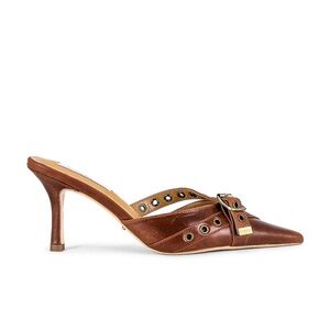 Toni Bianco Brown Leather Women's Heels